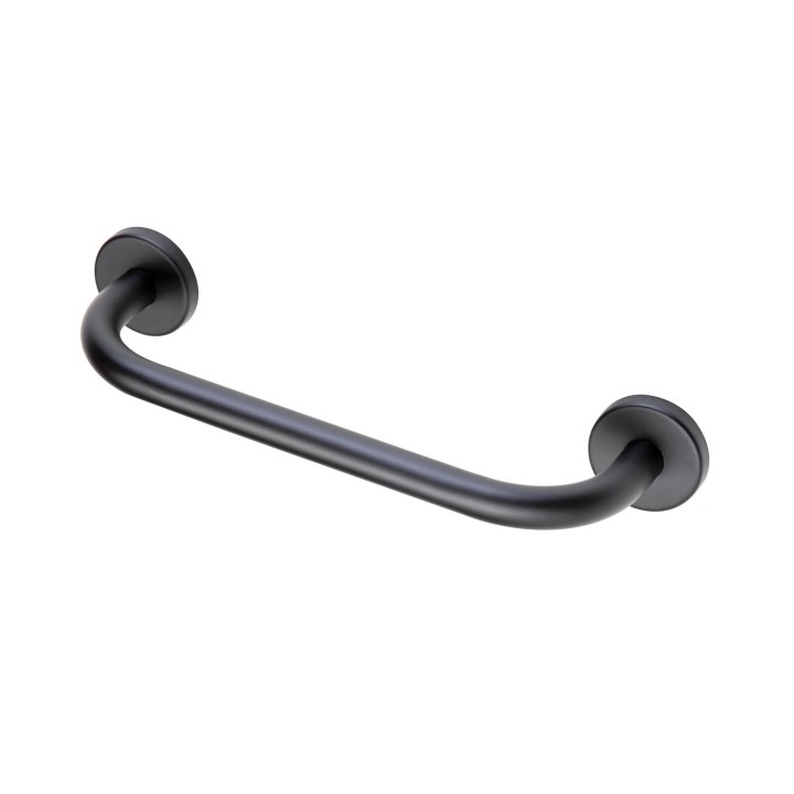 Straight 330mm Grab Rail - Matt Black
