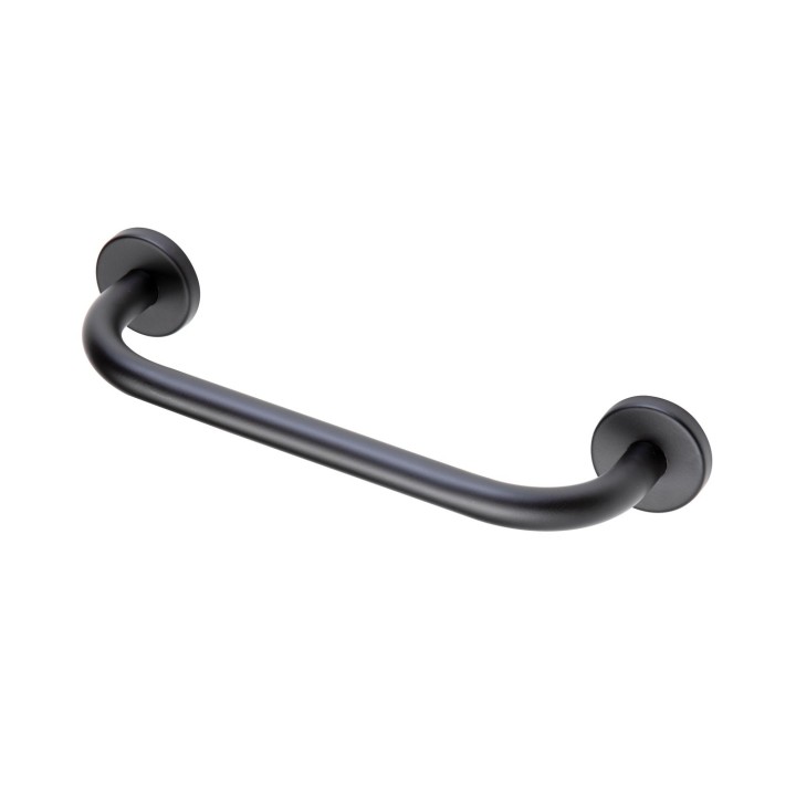 Straight 640mm Grab Rail - Matt Black