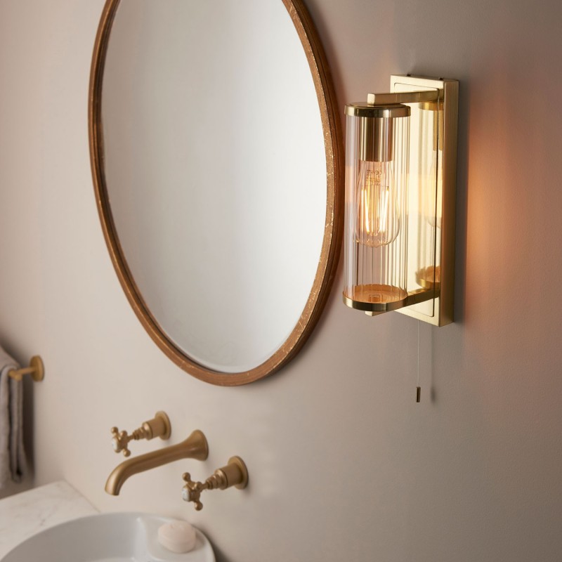 Altair Wall Light - Brushed Brass