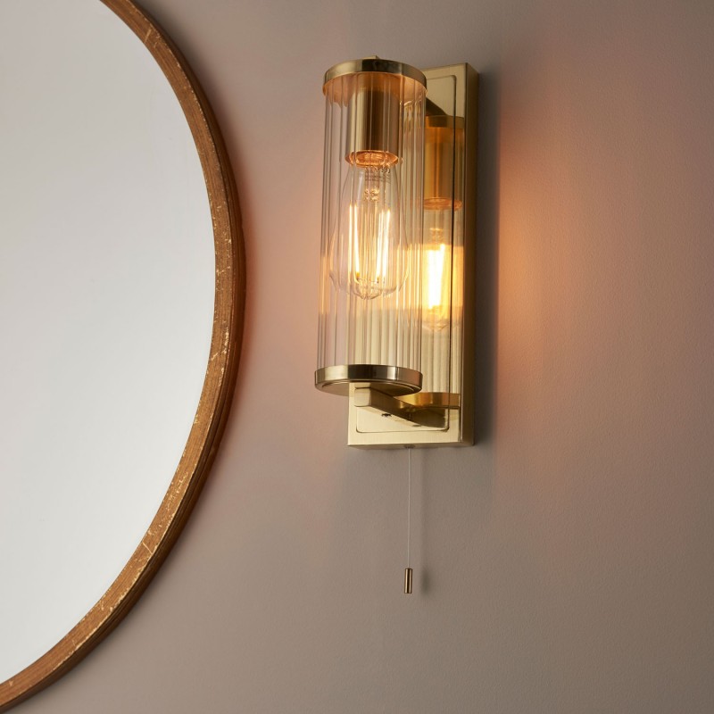 Altair Wall Light - Brushed Brass