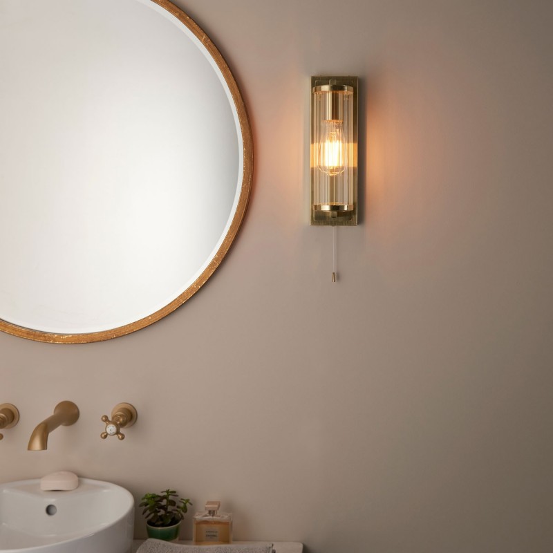 Altair Wall Light - Brushed Brass