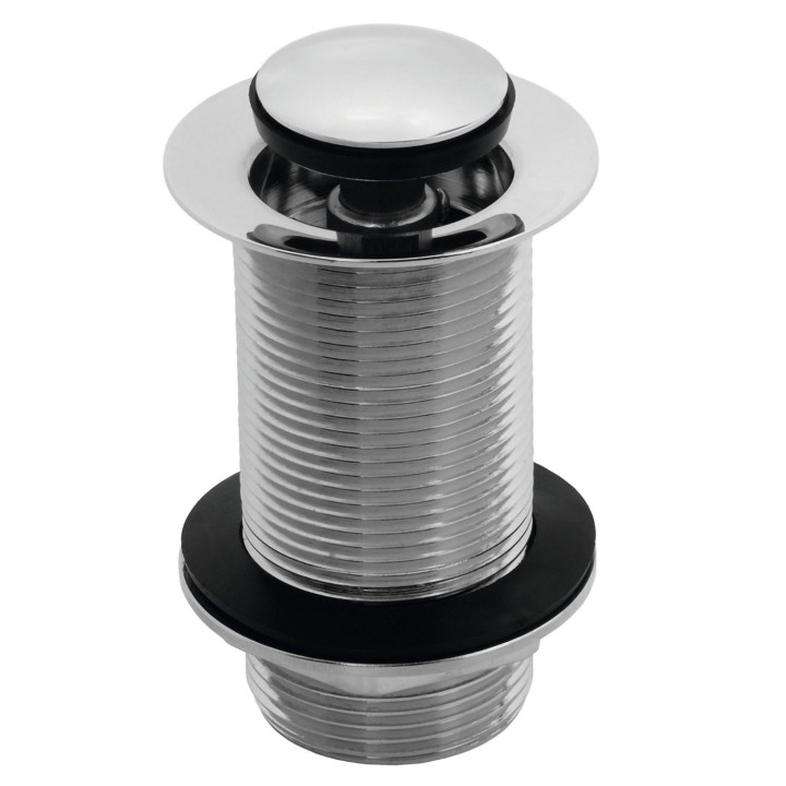 Click Clack Round Basin Waste - Unslotted