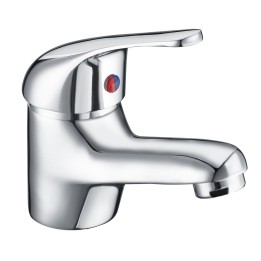 Istabraq Chrome Mono Basin Mixer Tap & Waste