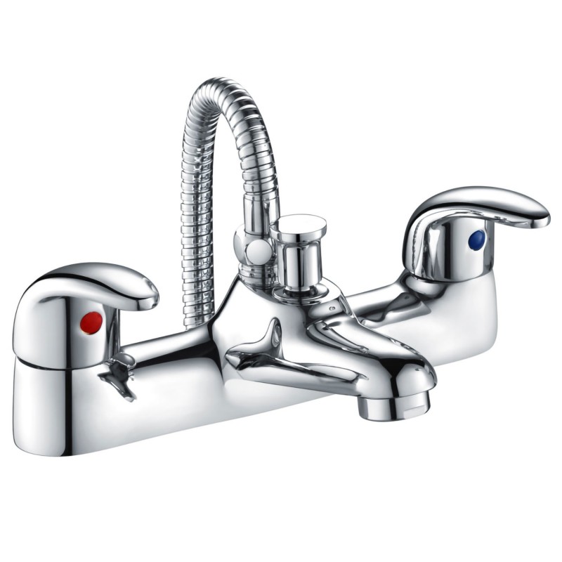 Istabraq Low Pressure Bath/Shower Mixer - Chrome
