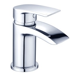 Topper Chrome Cloakroom Basin Mixer Tap & Waste