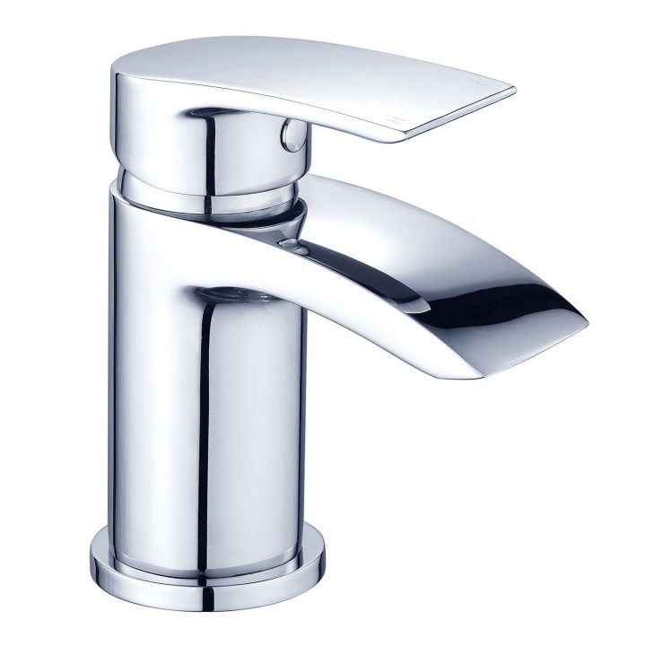 Topper Chrome Cloakroom Basin Mixer Tap & Waste