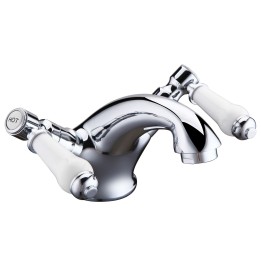 Gallileo Chrome Lever Basin Mixer Tap & Waste