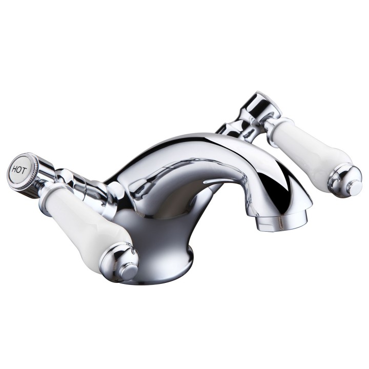 Gallileo Chrome Lever Basin Mixer Tap & Waste