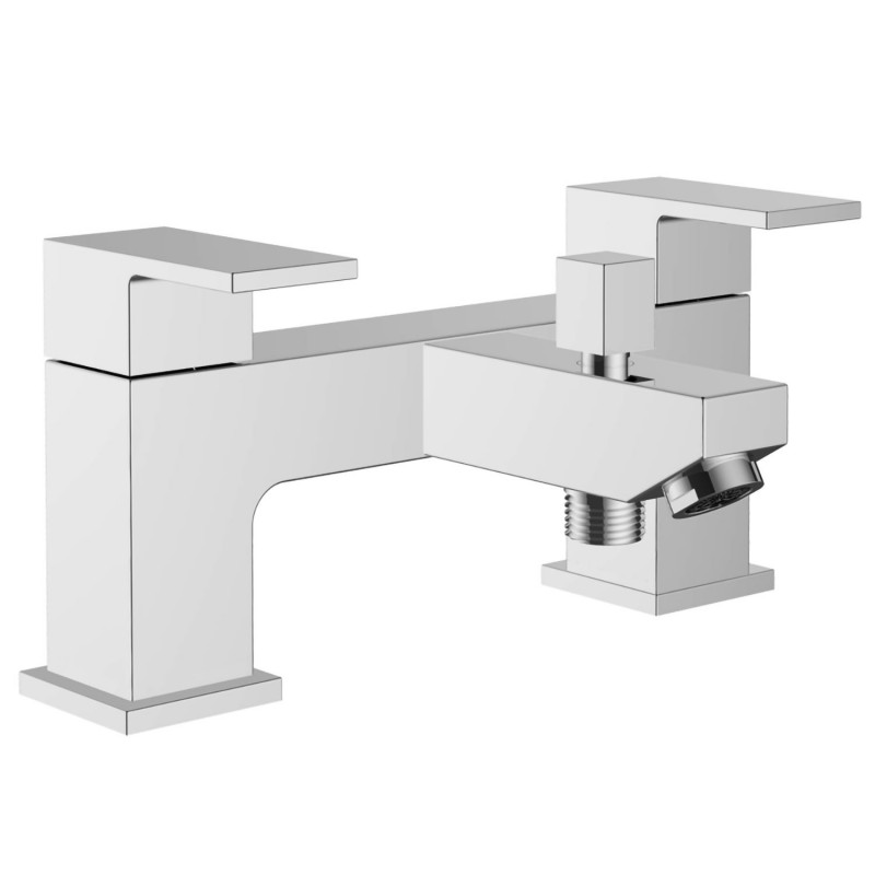 Kelso Bath/Shower Mixer With Bracket - Chrome