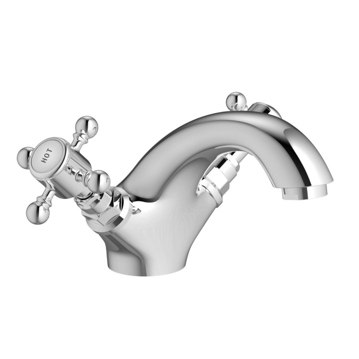 Justify Chrome Basin Mixer Tap & Waste