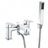 Aldaniti Bath/Shower Mixer With Bracket - Chrome