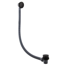 Sprung Matt Black Luxury Click-Clack Bath Waste