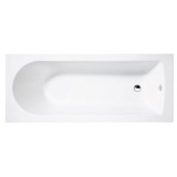 D- Shaped Single Ended Bath with Adjustable Legs - 1700mm(l) x 700mm(w) x 400mm(h)