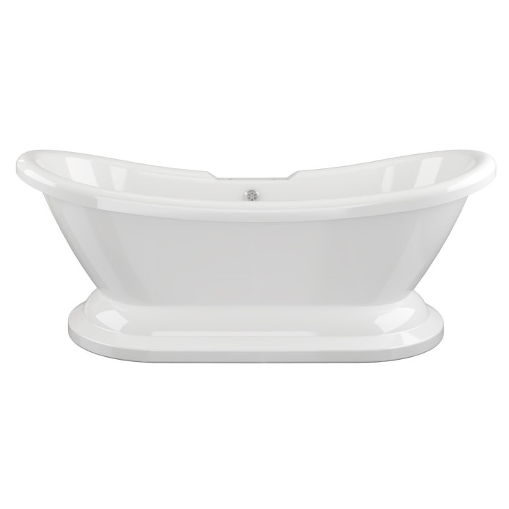Montero Double Ended Freestanding Luxury Bath & Base - 1760mm(l) x 700mm(w) x 720mm(h) 2 Tap Holes