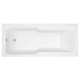 Magnum Single Ended Shower Bath with Adjustable Legs  -1700mm(l) x 750mm(w) x 550mm(h)