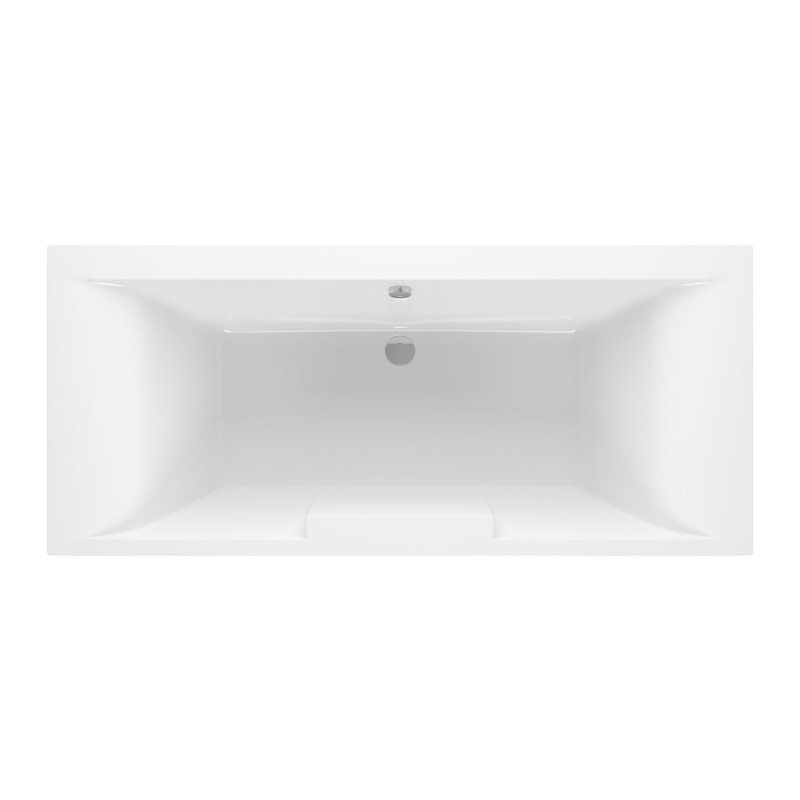 Puma Deluxe Square Double Ended 1700mm(l) x 750mm(w) x 550mm(h) Bath With Legs