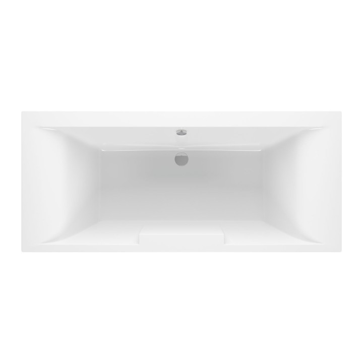 Puma Deluxe Square Double Ended Bath with Adjustable Legs - 1700mm(l) x 750mm(w) x 550mm(h)