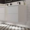 Chiba 600mm(w) Floor Standing WC Toilet Unit - Matt White