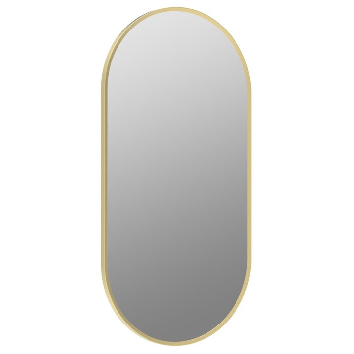 Virginia Brushed Brass 400mm(w) x 800mm(h) Oblong Mirror