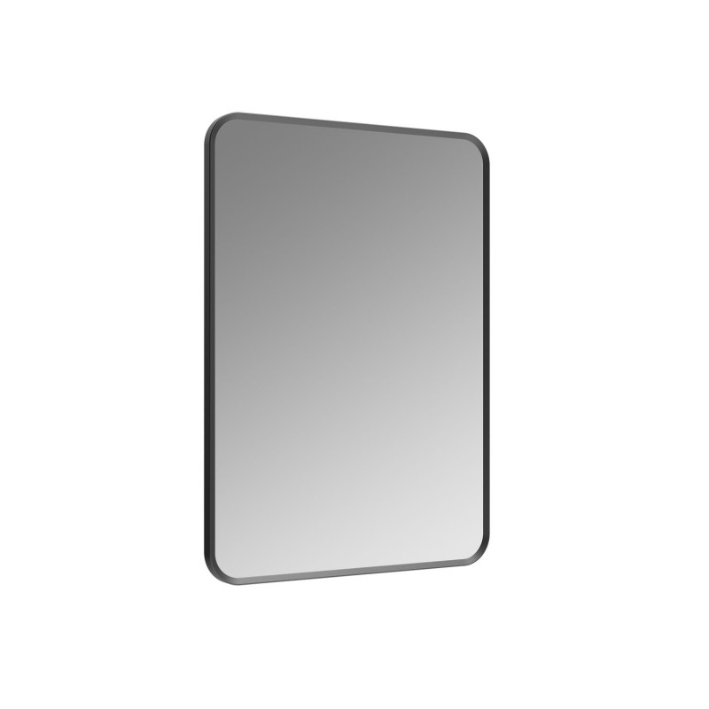 Virginia 600mm(w) x 800mm(h) Rectangle Mirror - Matt Black