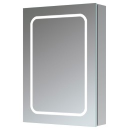 Washington 500mm(w) 1 Door Front-Lit LED Mirror Cabinet