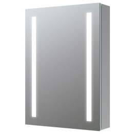 Missouri 500mm(w) 1 Door Front-Lit LED Mirror Cabinet