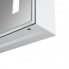 Missouri 500mm(w) 1 Door Front-Lit LED Mirror Cabinet