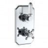 Toledo Traditional Lever Thermostatic Shower Valve - Single Outlet