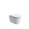 Milan Rimless Wall Hung WC & Soft Close Seat