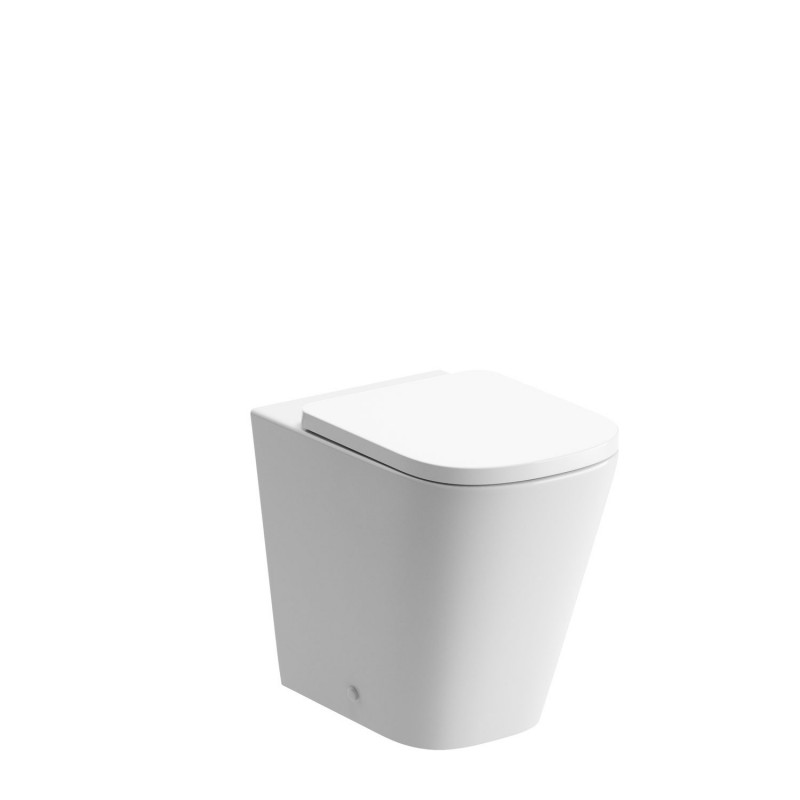 Messina Rimless Back To Wall Comfort Height WC & Soft Close Seat