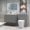 Messina Rimless Back To Wall Comfort Height WC & Soft Close Seat
