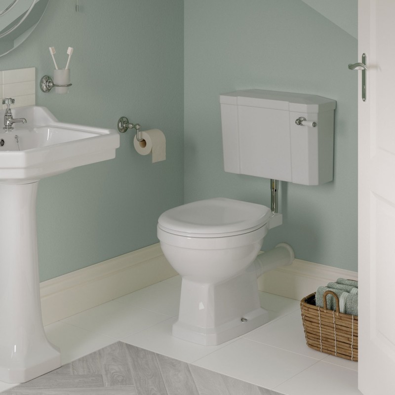 Bari Low Level WC & Standard Soft Close Seat