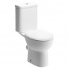 Varese Closed Coupled Open Back WC & Soft Close Seat