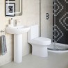 Palermo Back To Wall Comfort Height WC & Soft Close Seat