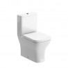 Parma Closed Coupled Fully Shrouded WC & Wrapover Soft Close Seat