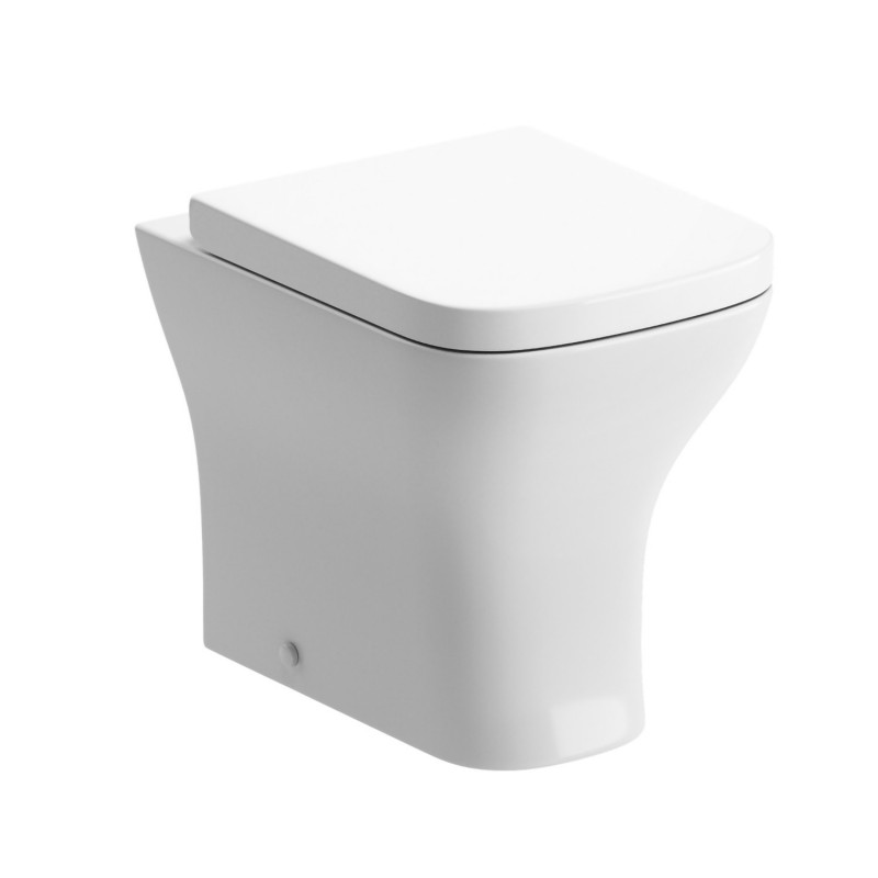 Parma Back To Wall WC & Wrapover Soft Close Seat