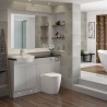 Milan Rimless Back To Wall Comfort Height WC & Soft Close Seat