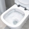 Messina Rimless Closed Coupled Part Shrouded Comfort Height WC & Soft Close Seat