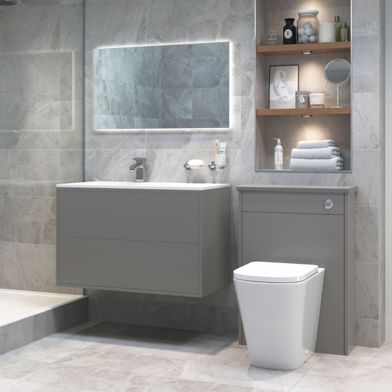 Messina Rimless Back To Wall Short Projection WC & Soft Close Seat