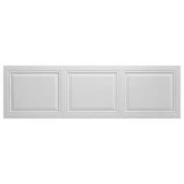Navajo White Acrylic Traditional Front & End Bath Panels - 3 Sizes