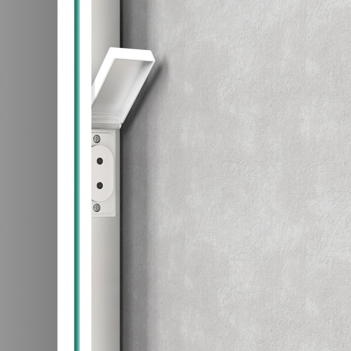 Alaska Rectangle Front-Lit LED Bathroom Mirrors - 2 Sizes