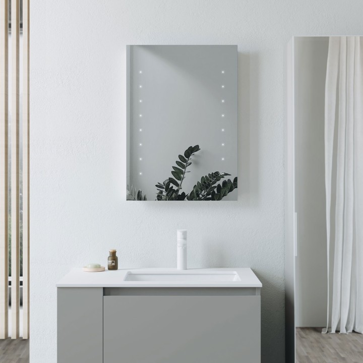 Montana Rectangle Battery-Operated LED Bathroom Mirrors (Rotatable) - 2 Sizes