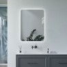 Vermont Rectangle Back-Lit LED Bathroom Mirrors (Rotatable)