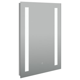 Michigan Rectangle Front-Lit LED Bathroom Mirrors - 2 Sizes