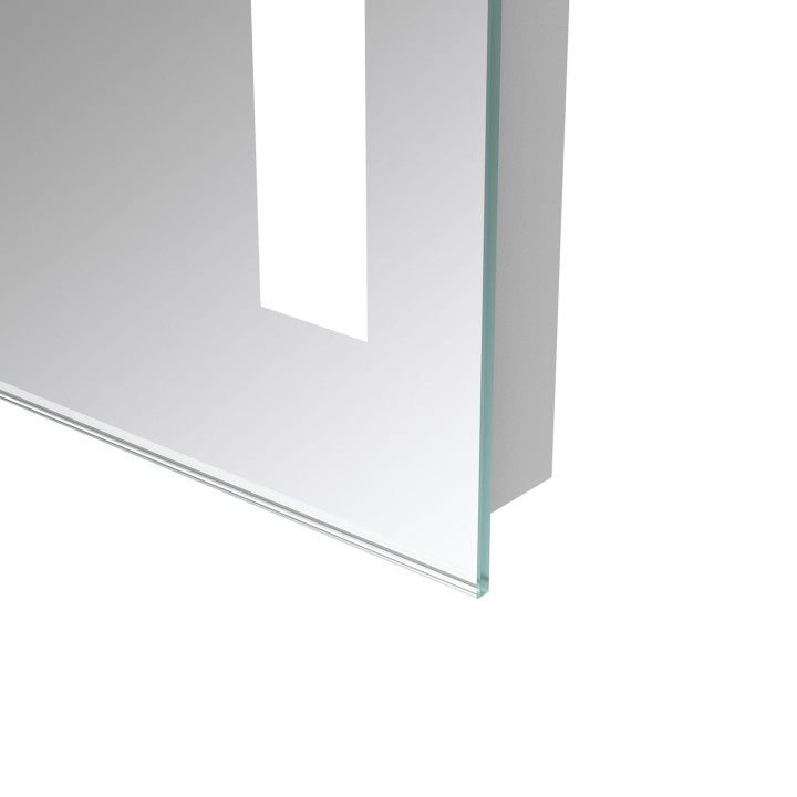 Michigan Rectangle Front-Lit LED Bathroom Mirrors - 2 Sizes