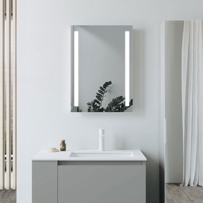 Michigan Rectangle Front-Lit LED Bathroom Mirrors