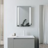 Michigan Rectangle Front-Lit LED Bathroom Mirrors