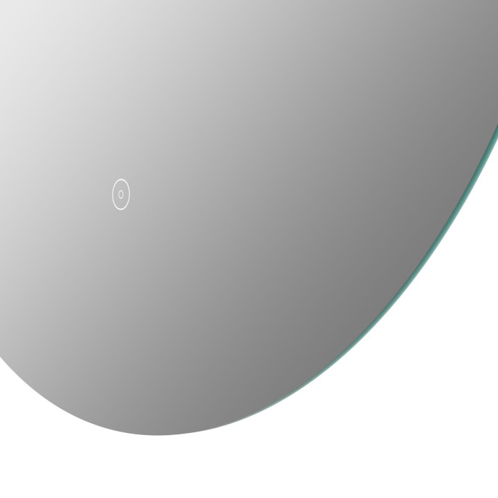 Kansas Round Back-Lit LED Bathroom Mirrors - 3 Sizes