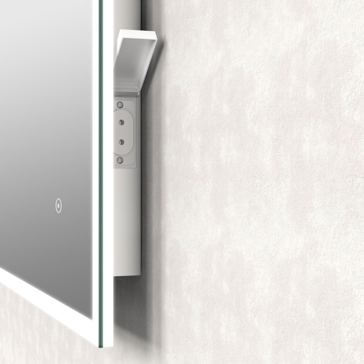 Hawaii Rectangle Surround-Lit LED Bathroom Mirrors (Rotatable) - 2 Sizes