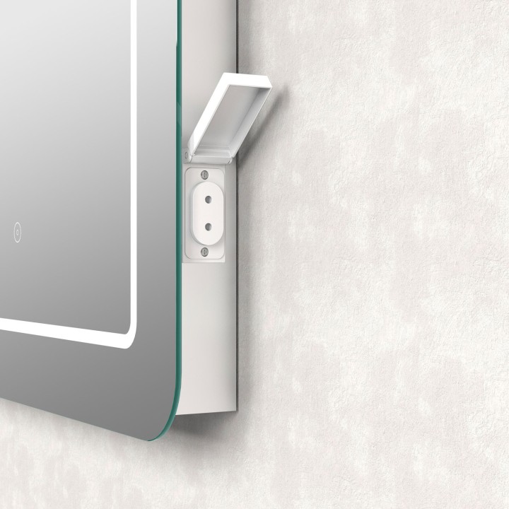 Arizona Rectangle Front-Lit LED Bathroom Mirrors (Rotatable) - 2 Sizes
